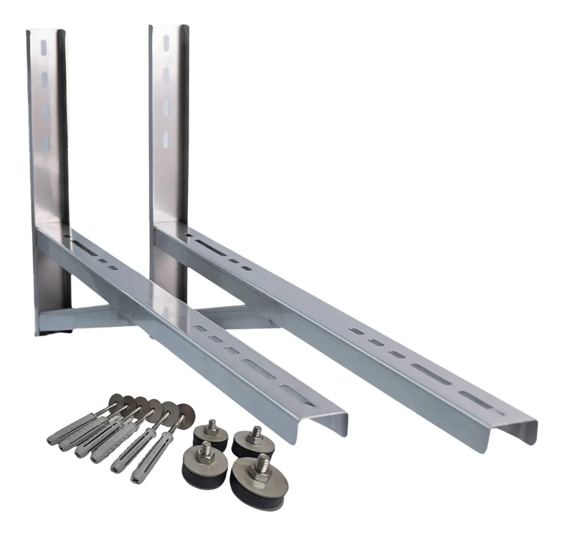 SUPORTE AR CONDICIONADO SPLIT GALVANIZADO 700 MM REFORÇADO CONDENSADORA DE 24000 A 48000 BTUS
